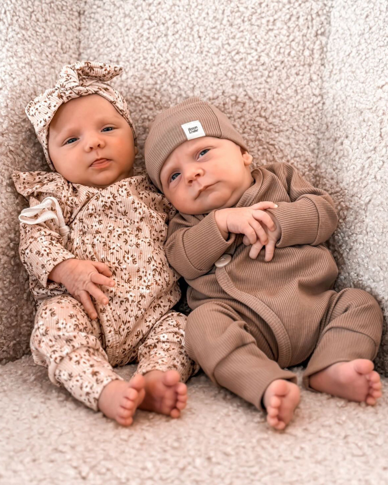 Boxpakje rib | Taupe afbeelding 5 - Blossom & Feather