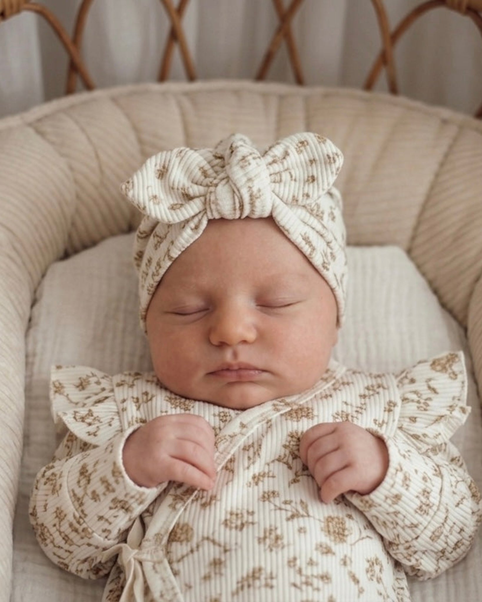 Boxpakje Vintage bloem | Met of zonder ruffle | Rib afbeelding 2 - Blossom & Feather