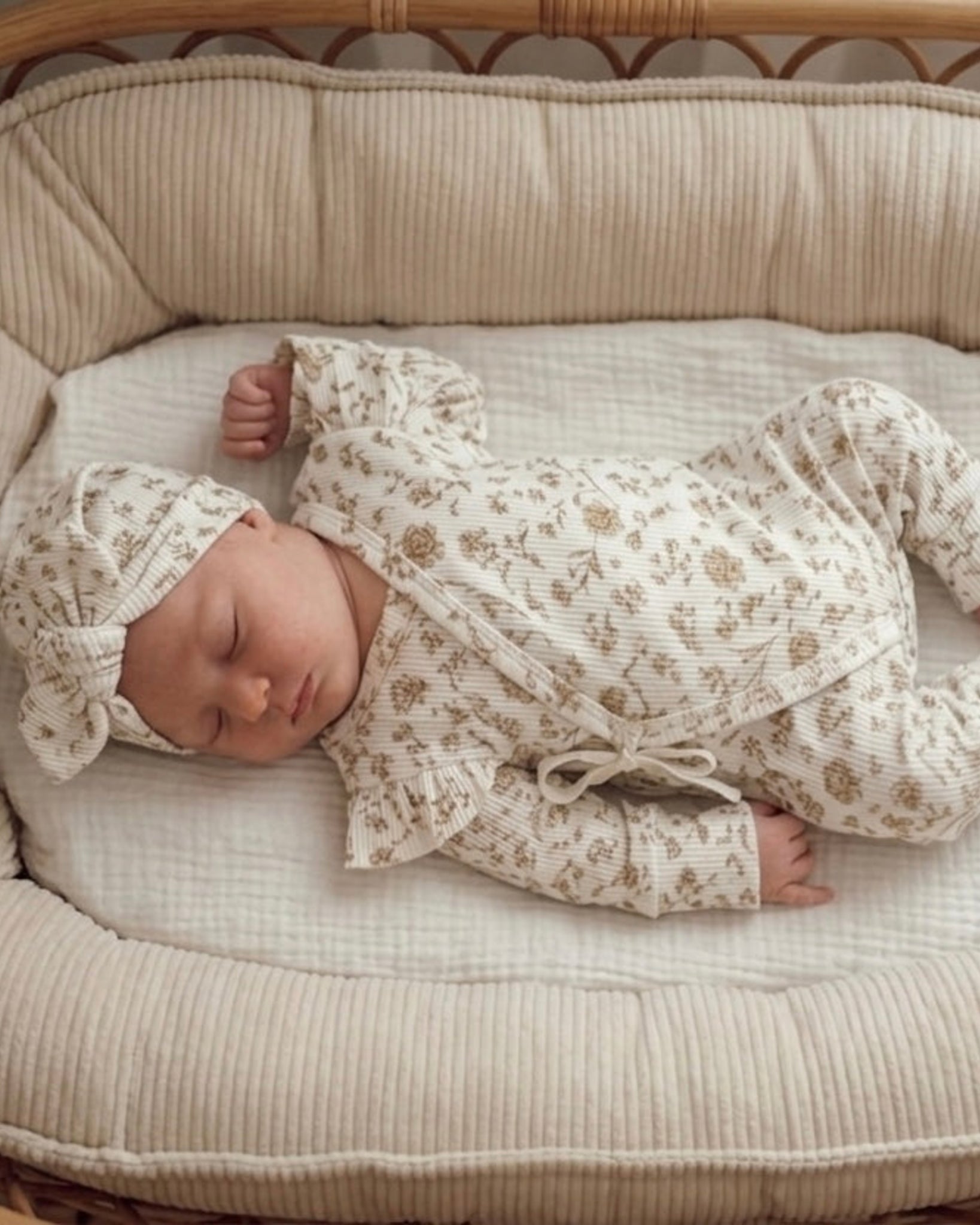 Boxpakje Vintage bloem | Met of zonder ruffle | Rib afbeelding 3 - Blossom & Feather