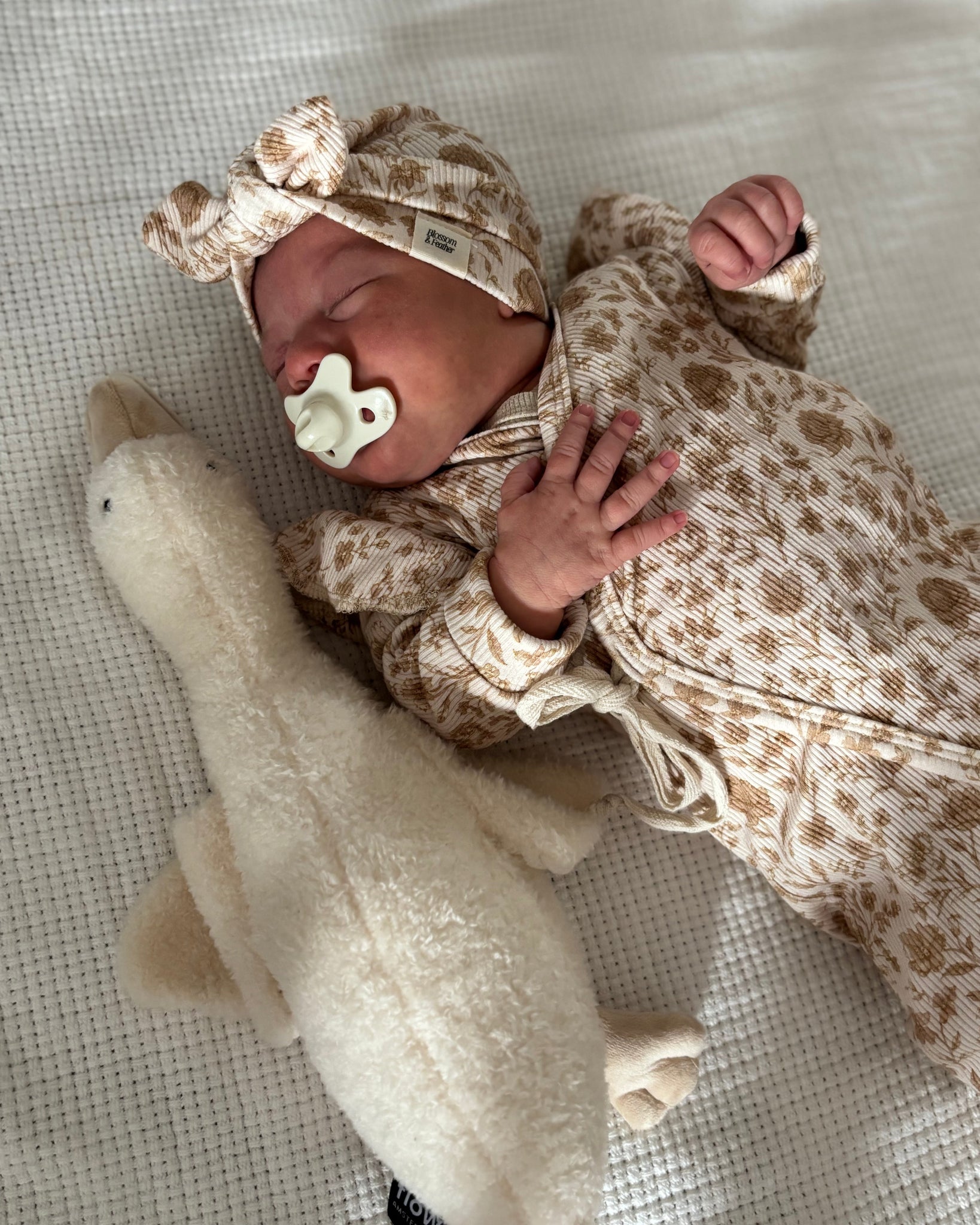 Boxpakje Vintage bloem | Met of zonder ruffle | Rib afbeelding 4 - Blossom & Feather