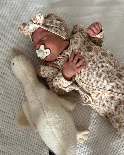 Boxpakje Vintage bloem | Met of zonder ruffle | Rib afbeelding 4 - Blossom & Feather