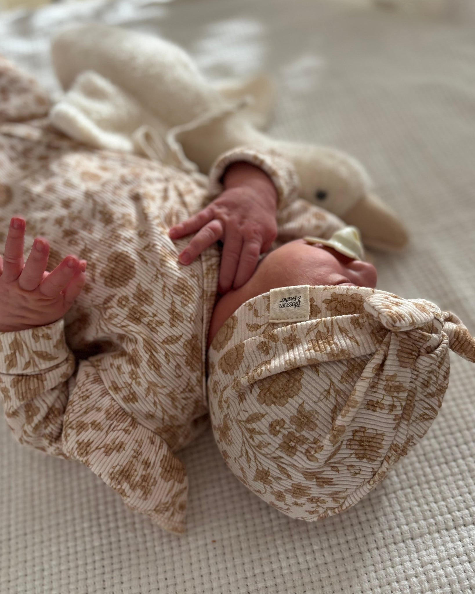 Boxpakje Vintage bloem | Met of zonder ruffle | Rib afbeelding 5 - Blossom & Feather