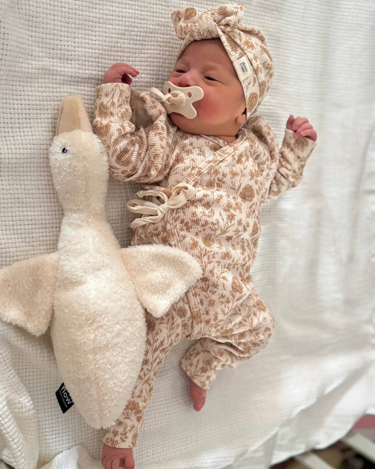 Boxpakje Vintage bloem | Met of zonder ruffle | Rib afbeelding 6 - Blossom & Feather