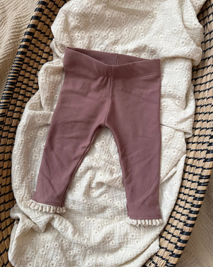 Broekje | Mauve | Kant afbeelding 1 - Blossom & Feather