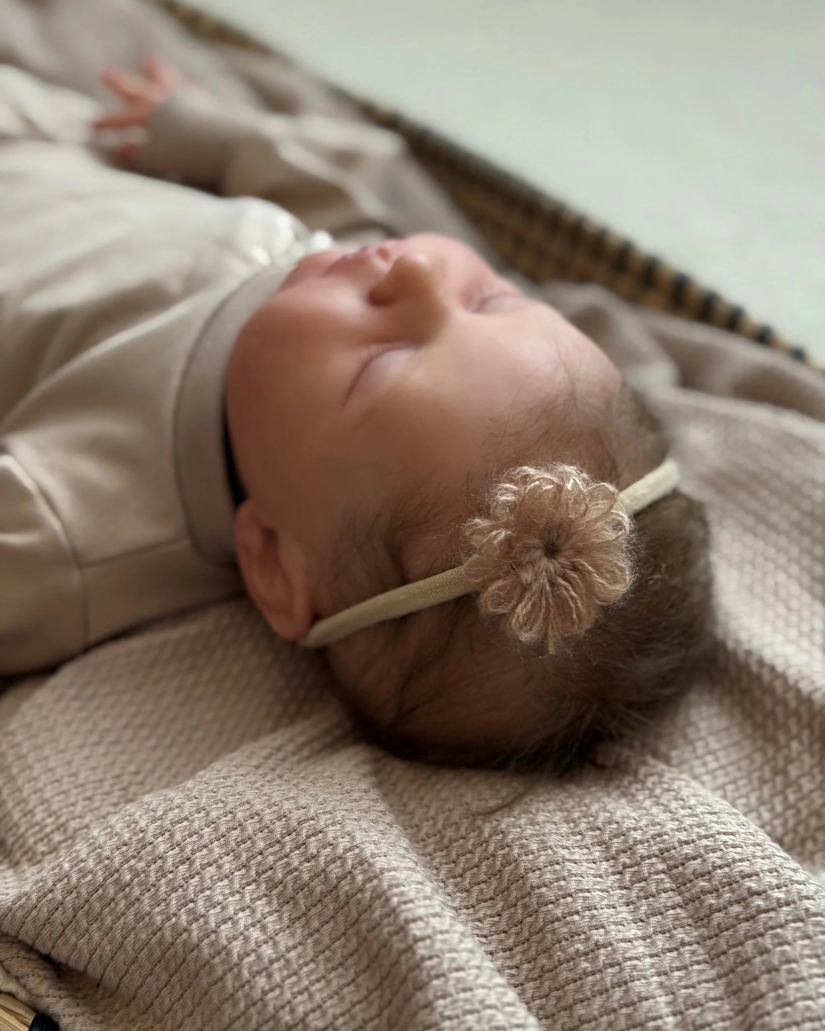 Haarbandje Lilly | Bruin . Op voorraad - Blossom & Feather