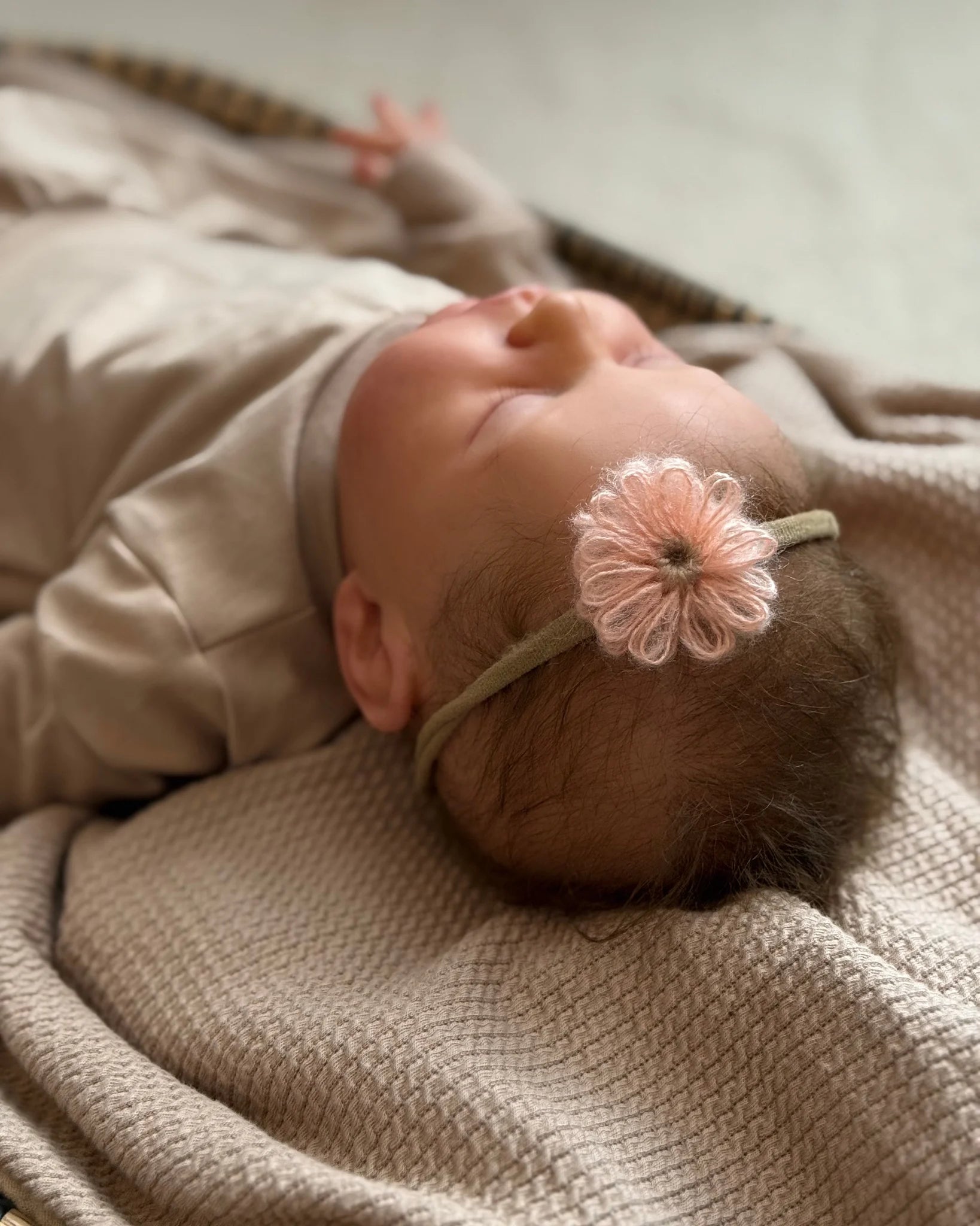 Haarbandje Lilly | Nude roze - Blossom & Feather