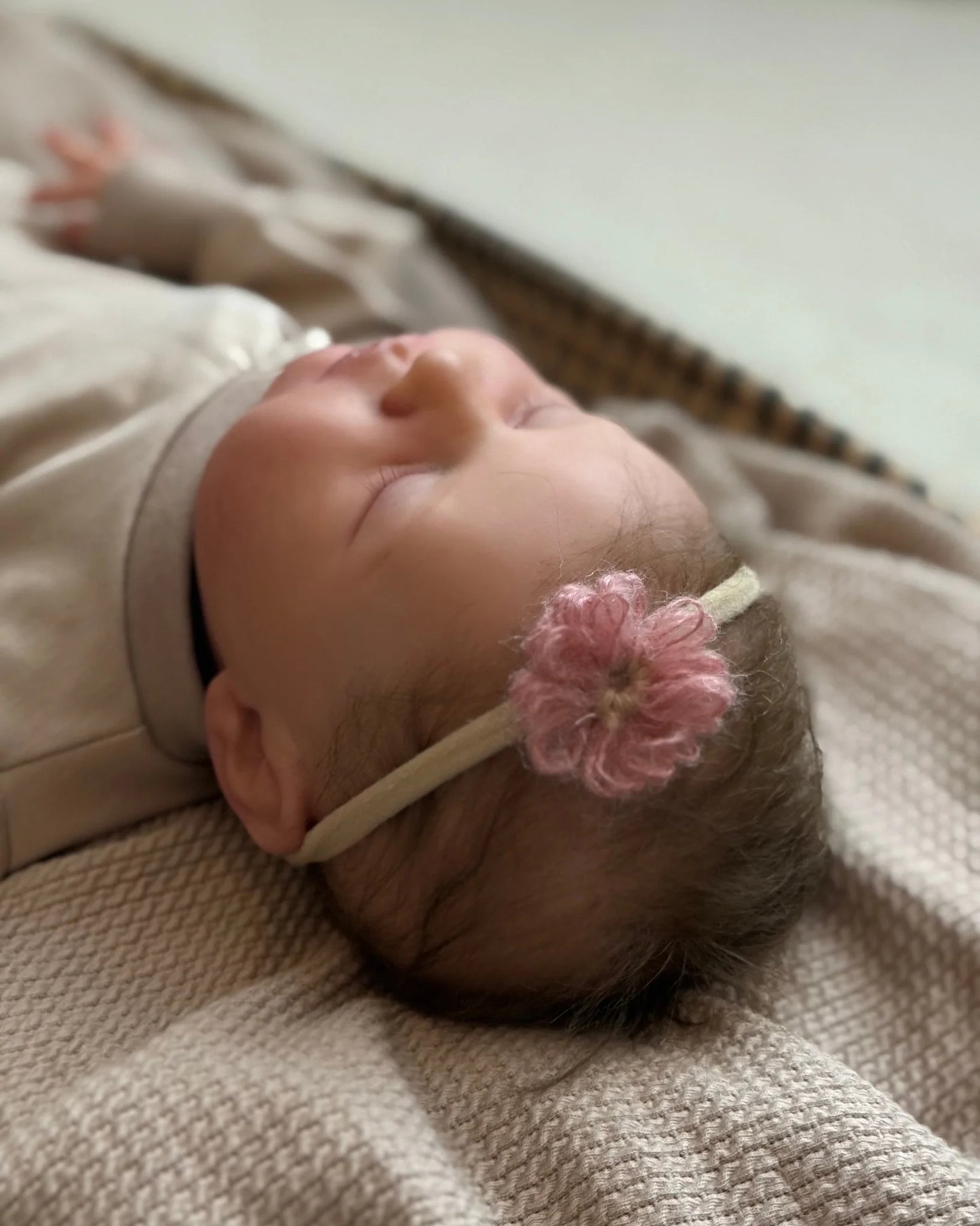 Haarbandje Lilly | Oudroze . Op voorraad - Blossom & Feather