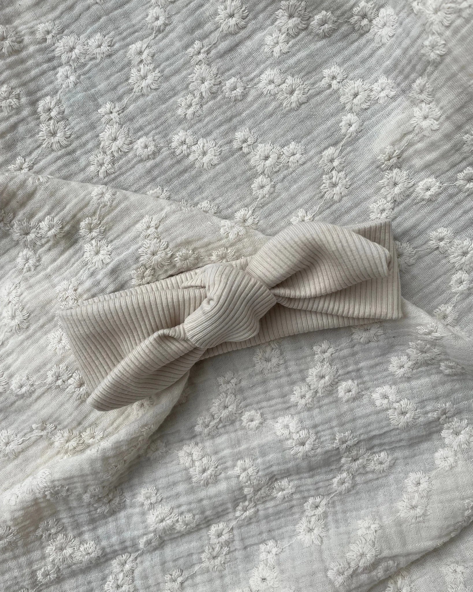 Haarbandje rib | Cr�me - Blossom & Feather