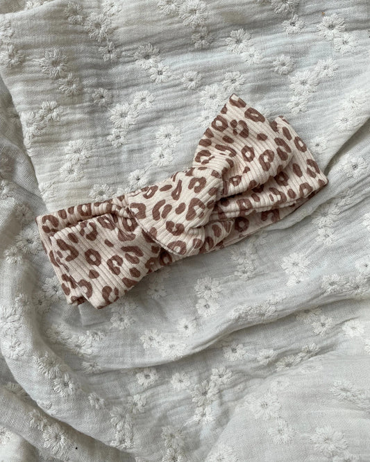 Haarbandje rib | Luipaard - Blossom & Feather
