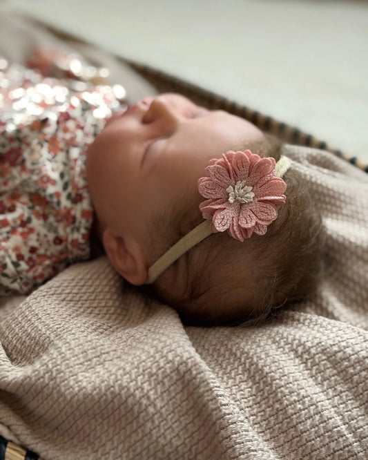 Haarbandje Rosa | Roze . Op voorraad - Blossom & Feather