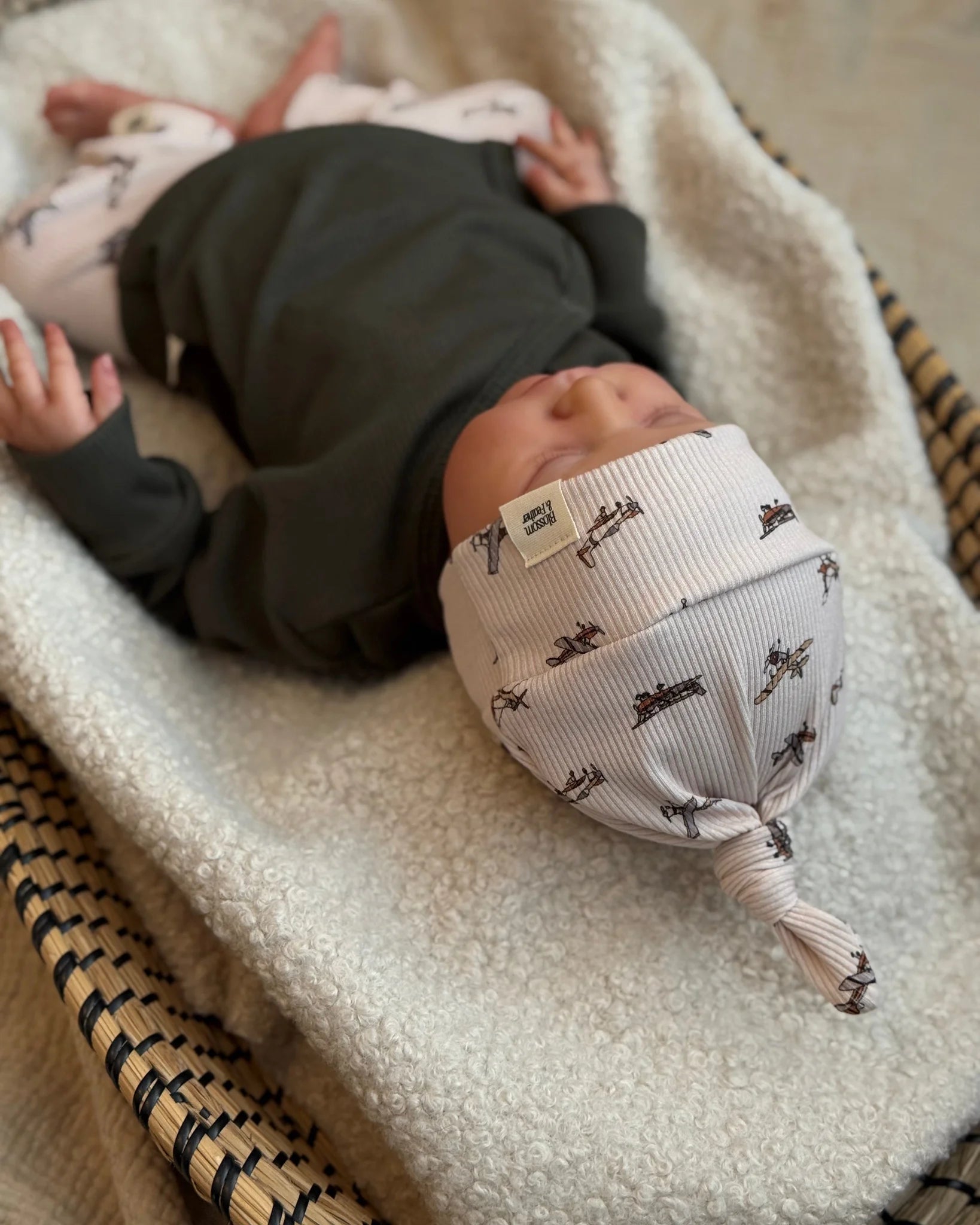 Knoopmutsje rib | Flynn - Blossom & Feather