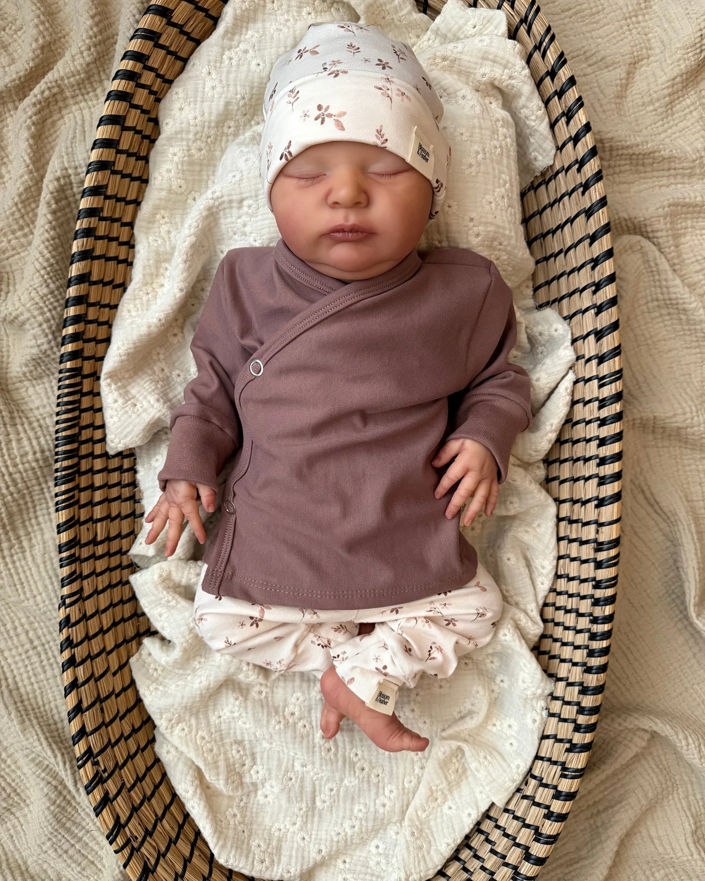 Overslagshirtje | Mauve afbeelding 1 - Blossom & Feather