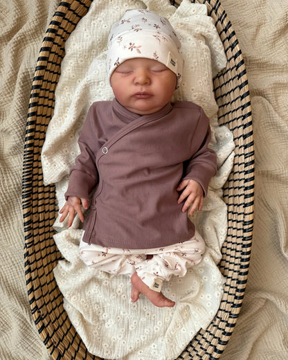 Overslagshirtje | Mauve afbeelding 1 - Blossom & Feather