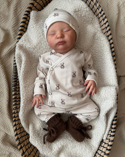 Overslagshirtje rib | Boris afbeelding 2 - Blossom & Feather