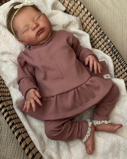 Peplum trui | Klei roze afbeelding 3 - Blossom & Feather