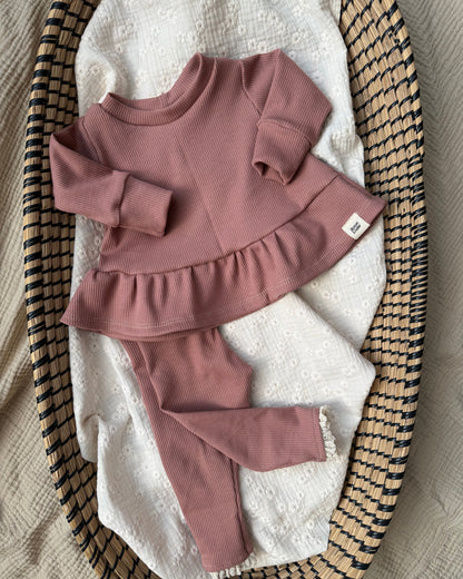 Peplum trui | Klei roze afbeelding 4 - Blossom & Feather