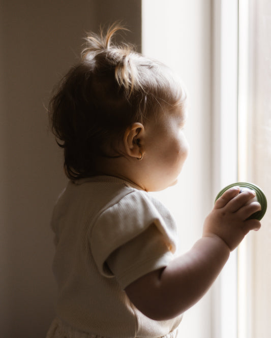 Shirt rib | Crème | Ruffle afbeelding 1 - Blossom & Feather