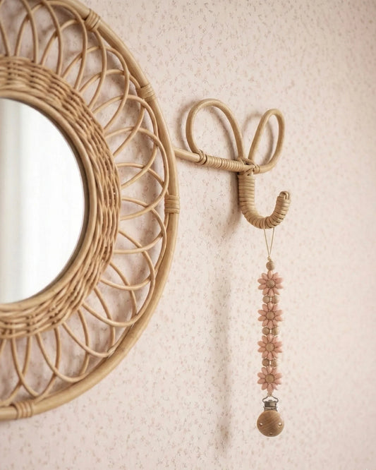 Speenkoord Daisy | Peachy . Op voorraad afbeelding 2 - Blossom & Feather