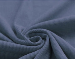 Jeans blauw rib