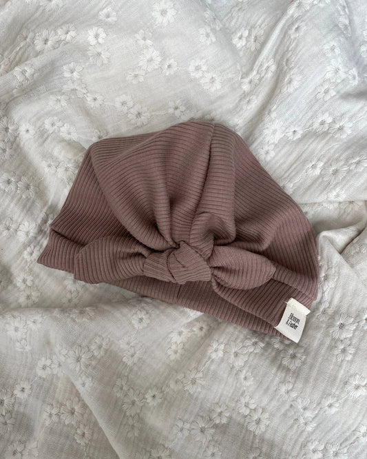 Turban rib | Taupe - Blossom & Feather