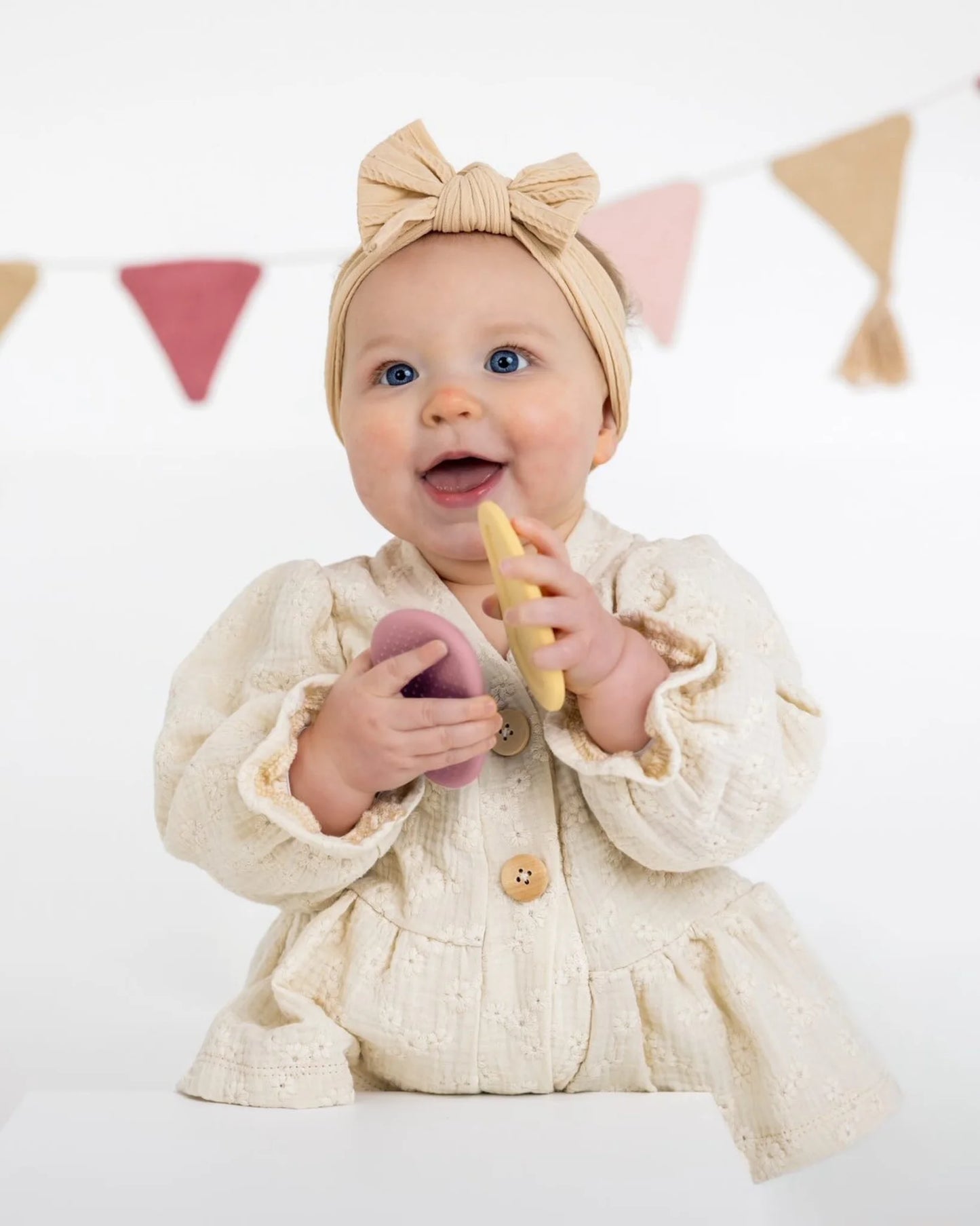 Vestje | Broderie | Ecru afbeelding 5 - Blossom & Feather